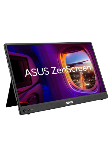ASUS ZenScreen MB16AHVE tietokoneen litteä näyttö 39,6 cm (15.6") 1920 x 1080 pikseliä Full HD LED Musta