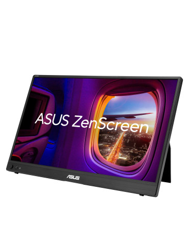 ASUS ZenScreen MB16AHVE tietokoneen litteä näyttö 39,6 cm (15.6") 1920 x 1080 pikseliä Full HD LED Musta