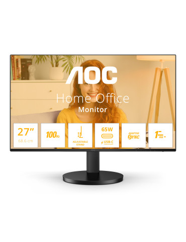 AOC B3 Q27B3CF2 23 computer monitor 27" 2560 x 1440 pixels Quad HD Black