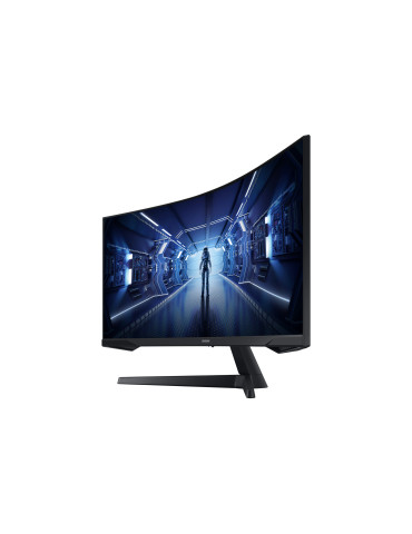 Samsung G55T computer monitor 34" 3440 x 1440 pixels UltraWide Quad HD LED Black
