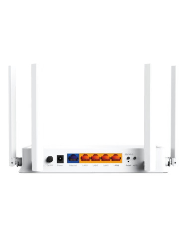 TP-Link Archer BE220W trådlös router Gigabit Ethernet Dual-band (2,4 GHz   5 GHz) Vit