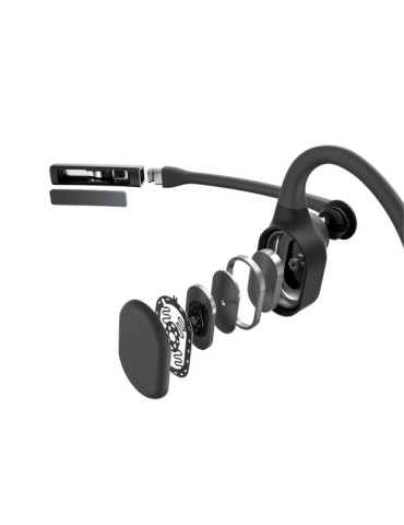 SHOKZ C110-AI-BK-EN headphones headset Wireless Ear-hook Office Call center Bluetooth Black