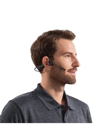 SHOKZ C110-AI-BK-EN headphones headset Wireless Ear-hook Office Call center Bluetooth Black