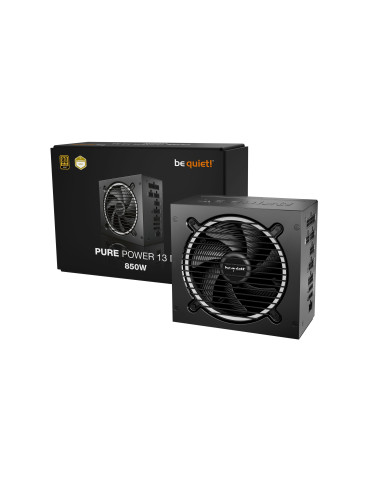 be quiet! Pure Power 13 M | 850W virtalähdeyksikkö 20+4 pin ATX ATX Musta