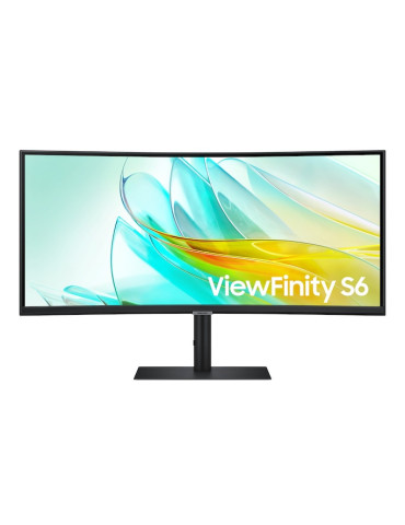 Samsung LS34C652UEUXXE tietokoneen litteä näyttö 86,4 cm (34") 3440 x 1440 pikseliä Dual QHD Musta