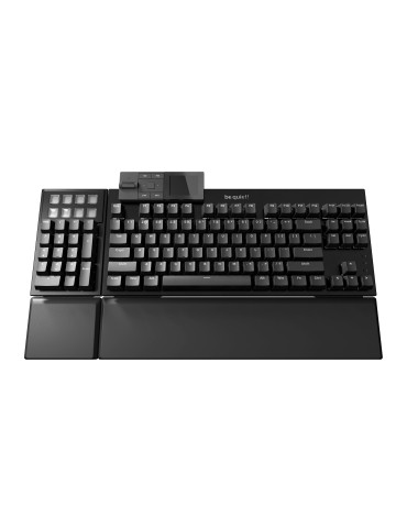 be quiet! Dark Mount Silent Linear DE ISO keyboard Gaming USB QWERTZ German Black