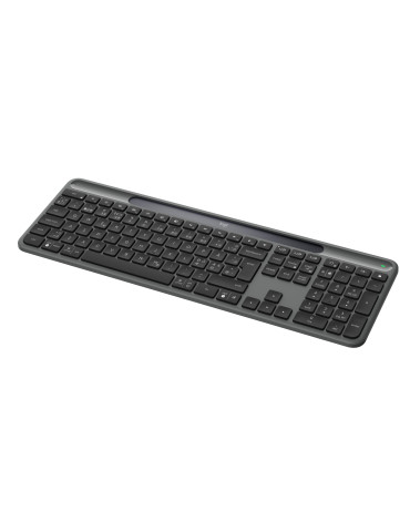 Logitech Signature Slim Solar + K980 keyboard Universal RF Wireless + Bluetooth QWERTY Danish, Finnish, Norwegian, Swedish