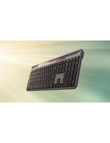 Logitech Signature Slim Solar + K980 keyboard Universal RF Wireless + Bluetooth QWERTY Danish, Finnish, Norwegian, Swedish