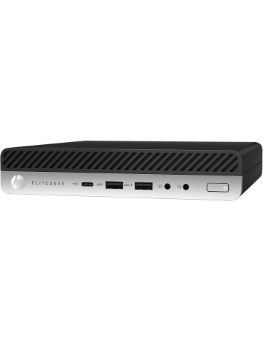 T1A HP EliteDesk 800 G5 Refurbished Intel® Core™ i5 i5-9500T 16 GB DDR4-SDRAM 256 GB SSD Windows 11 Pro Mini PC Black, Silver