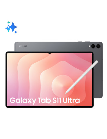 Samsung Galaxy Tab S11 Ultra 256 GB 37,1 cm (14.6") 12 GB Wi-Fi 7 (802.11be) Harmaa