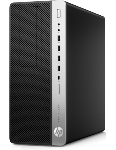 T1A HP EliteDesk 800 G5 Refurbished Intel® Core™ i5 i5-9500 16 GB DDR4-SDRAM 256 GB SSD Windows 11 Pro Micro Tower PC Black,