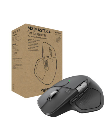 Logitech MX Master 4 for Business mouse Office Right-hand RF Wireless + Bluetooth Laser 8000 DPI