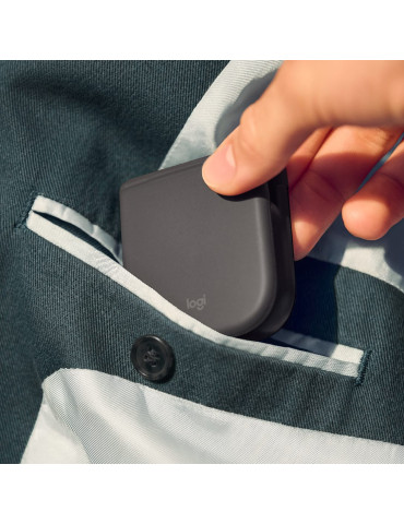 Logitech Mobi Fold mouse Travel Ambidextrous RF Wireless + Bluetooth Optical 4000 DPI