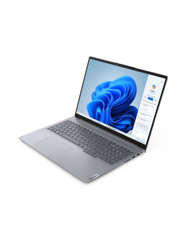 Lenovo ThinkBook 16 G7 ARP AMD Ryzen™ 5 7535HS Laptop 16" WUXGA 8 GB DDR5-SDRAM 256 GB SSD Wi-Fi 6E (802.11ax) Windows 11 Pro