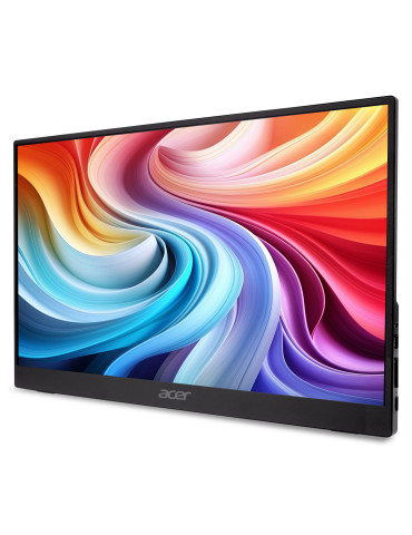 Acer PM161QB1bmiuux Portable monitor Black 15.6" 1920 x 1080 pixels