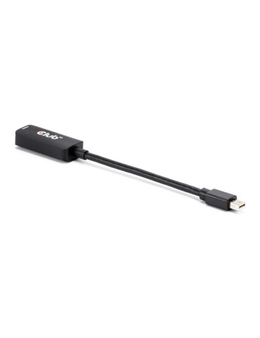 CLUB3D CAC-1188 videokaapeli-adapteri 0,09 m Mini DisplayPort HDMI Musta