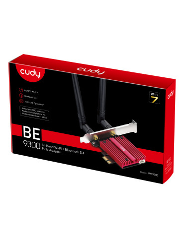 Cudy WE9300 network card Internal WLAN   Bluetooth 5765 Mbit s