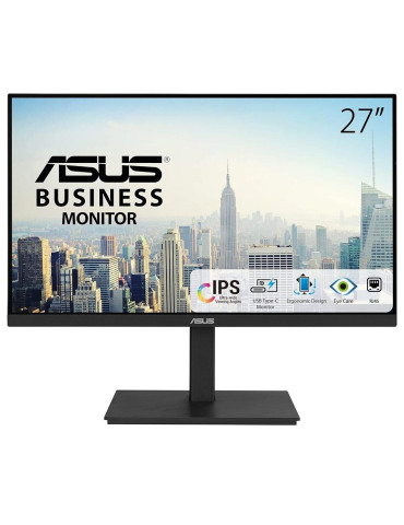 ASUS VA27ACFSN computer monitor 27" 2560 x 1440 pixels Wide Quad HD LCD Black