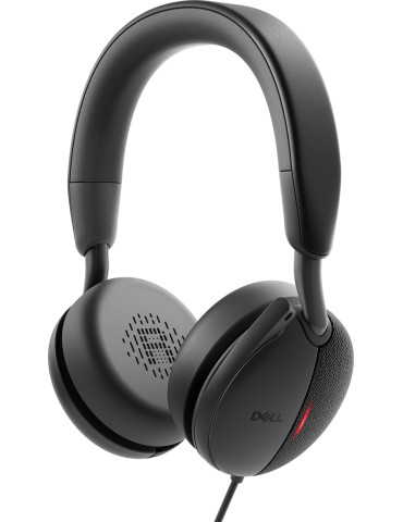 DELL WH5024 Headset Wired Head-band Calls Music USB Type-C Black