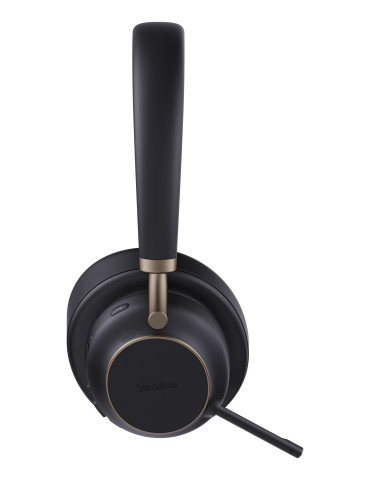Yealink BH76 Plus Teams USB-C A Headset Wireless Head-band Calls Music USB Type-C   USB Type-A Bluetooth Black