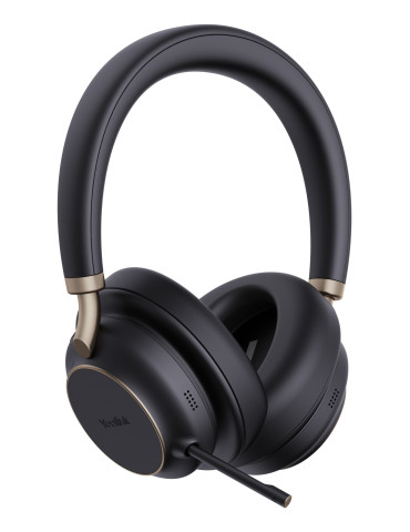 Yealink BH76 Plus Teams USB-C A Headset Wireless Head-band Calls Music USB Type-C   USB Type-A Bluetooth Black