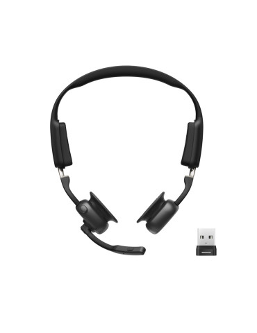 SHOKZ C610-AA-BK headphones headset Wireless Ear-hook Office Call center USB Type-A Bluetooth Black