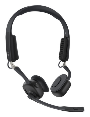 SHOKZ C610-AA-BK headphones headset Wireless Ear-hook Office Call center USB Type-A Bluetooth Black
