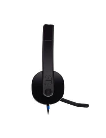 Logitech H540 USB Headset Wired Head-band Office Call center USB Type-A Black