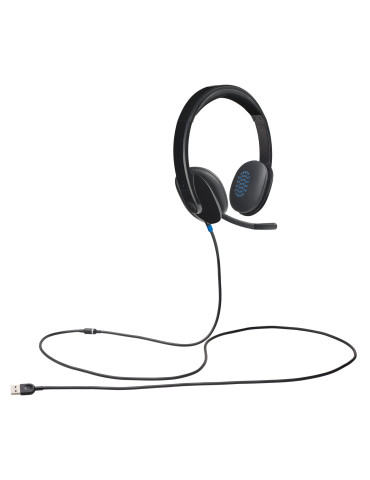 Logitech H540 USB Headset Wired Head-band Office Call center USB Type-A Black