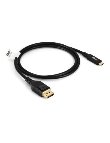 CLUB3D CAC-1559 videokabeladapter 1 m USB Type-C DisplayPort Svart