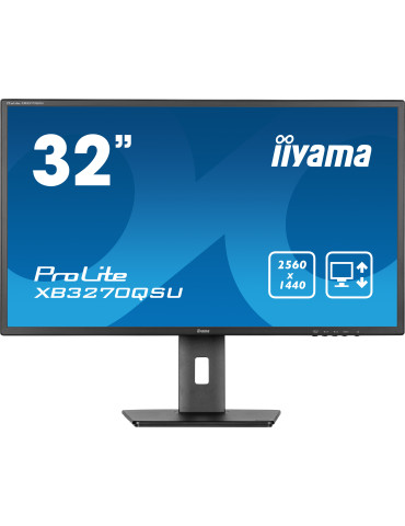 iiyama ProLite XB3270QSU-B1 computer monitor 31.5" 2560 x 1440 pixels Quad HD LED Black