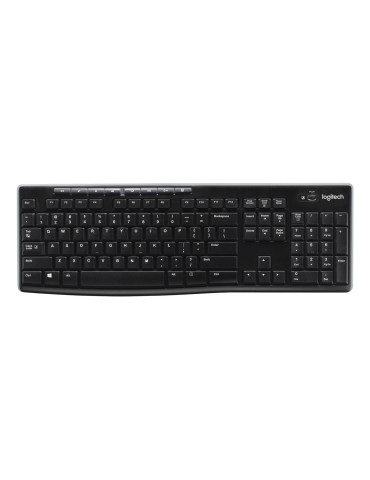 Logitech K270 keyboard Home RF Wireless QWERTY US International Black