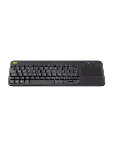Logitech K400 Plus keyboard Universal RF Wireless QWERTY US International Black