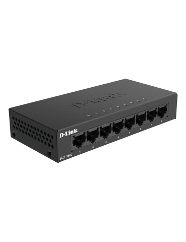 D-Link DGS-108GL Unmanaged Gigabit Ethernet (10 100 1000) Black