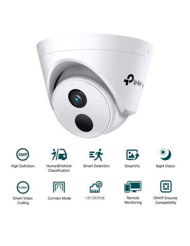 TP-Link VIGI C430I Bullet IP security camera Indoor & outdoor 2304 x 1296 pixels Ceiling