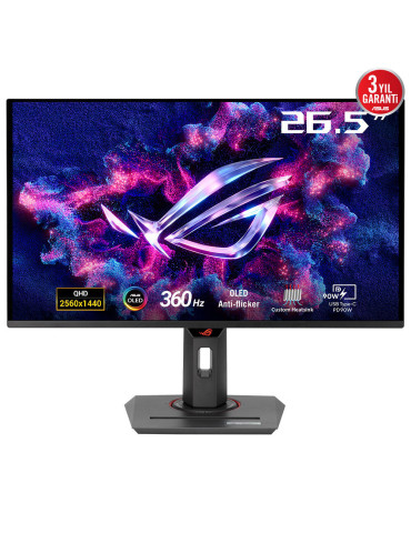 ASUS ROG Strix OLED XG27ACDNG computer monitor 26.5" 2560 x 1440 pixels Quad HD QD-OLED Black