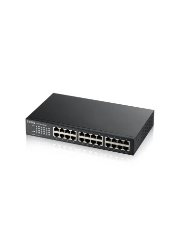 Zyxel GS1100-24E Hallitsematon Gigabit Ethernet (10 100 1000) Musta