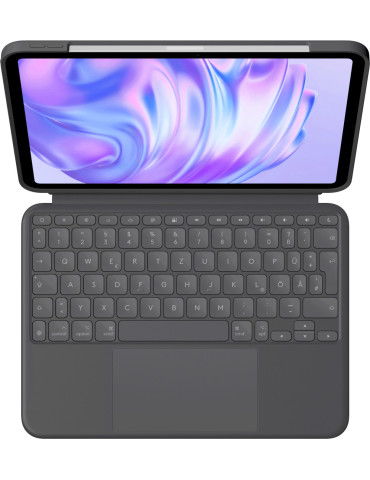 Logitech Combo Touch QWERTZ German Smart Connector Graphite