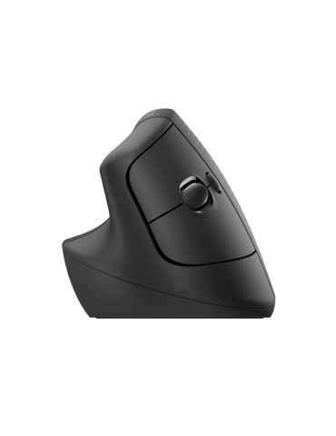 Logitech Lift Vertical Ergonomic for Business mouse Office Left-hand RF Wireless + Bluetooth Optical 4000 DPI