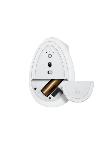 Logitech Lift Vertical Ergonomic mouse Office Right-hand RF Wireless + Bluetooth Optical 4000 DPI