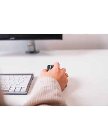 BakkerElkhuizen Oyster Mouse Wireless datormöss Kontor Ambidextrous RF Trådlös laser 1200 DPI