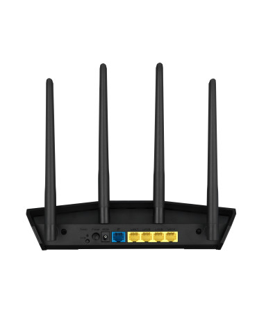 ASUS RT-AX57 langaton reititin Gigabitti Ethernet Kaksitaajuus (2,4 GHz 5 GHz) Musta