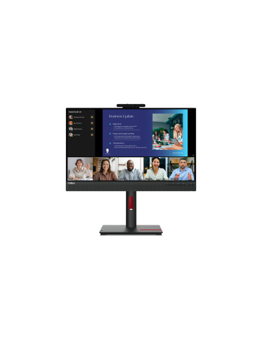 Lenovo ThinkVision T24v-30 platta pc-skärmar 60,5 cm (23.8") 1920 x 1080 pixlar Full HD LED Svart