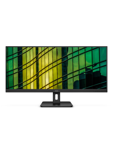 AOC E2 U34E2M BK computer monitor 34" 3440 x 1440 pixels UltraWide Quad HD LED Black