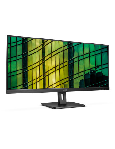 AOC E2 U34E2M BK computer monitor 34" 3440 x 1440 pixels UltraWide Quad HD LED Black