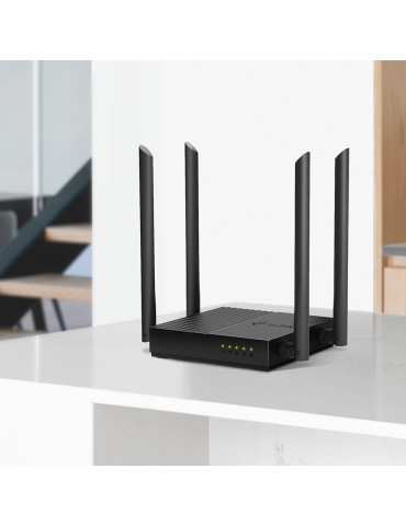 TP-Link Archer C64 trådlös router Gigabit Ethernet Dual-band (2,4 GHz   5 GHz) Svart