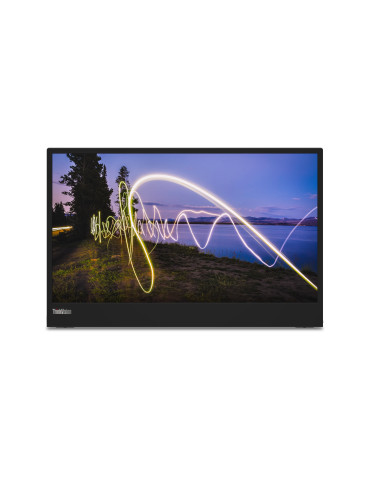 Lenovo ThinkVision M15 platta pc-skärmar 39,6 cm (15.6") 1920 x 1080 pixlar Full HD LED Svart