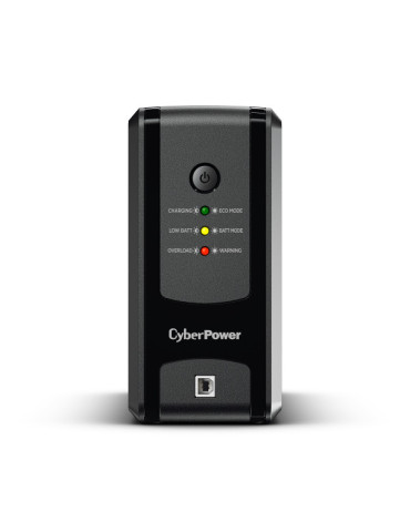 CyberPower UT850EG-FR strömskydd (UPS) Linjeinteraktiv 0,85 kVA 425 W 3 AC-utgångar