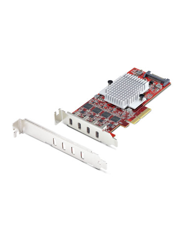StarTech.com P10Q4C-USB-CARD-LP interface cards adapter Internal USB 3.2 Gen 2 (3.1 Gen 2)