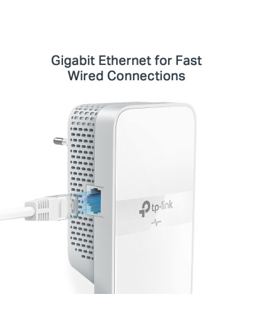 TP-Link TL-WPA7617 KIT PowerLine-nätverksadapter 1200 Mbit s Nätverksansluten (Ethernet) Wi-Fi Vit 2 styck